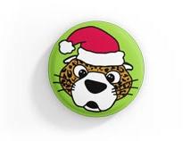 Holiday Southpaw button